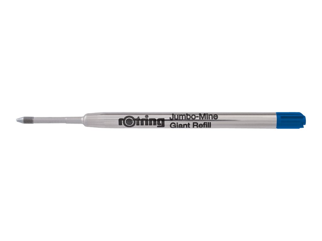 Rotring Jumbo Giant Kugelschreiber Edelstahl Medium Blau
