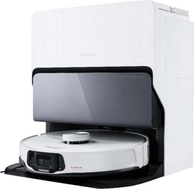 Roborock S8 MaxV Ultra Saug-Wisch-Roboter 10000 Pa All-in-One-Station Weiß (geöffnet)
