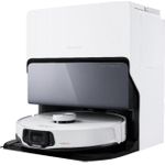 Roborock S8 MaxV Ultra Saug-Wisch-Roboter 10000 Pa All-in-One-Station Weiß (geöffnet)