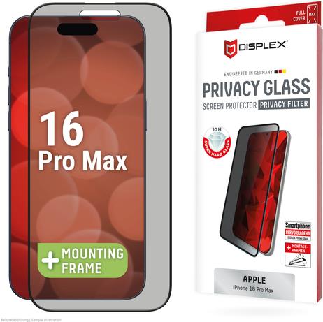 E.V.I DISPLEX PRIVACY GLASS FC IPHONE 16 PRO MAX (02000)