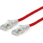 DÄTWYLER Kat.6 H, AMP v2, rot 0,5m Dätwyler CU 7702 flex LS0H, AMP v2 (21.05.0501)