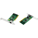 LogiLink Gigabit LAN PCI-Karte Chipsatz: RTL8169SC, Anschluss: 1x (RJ45) Gigabit Ethernet, - 1 Stück (PC0092)