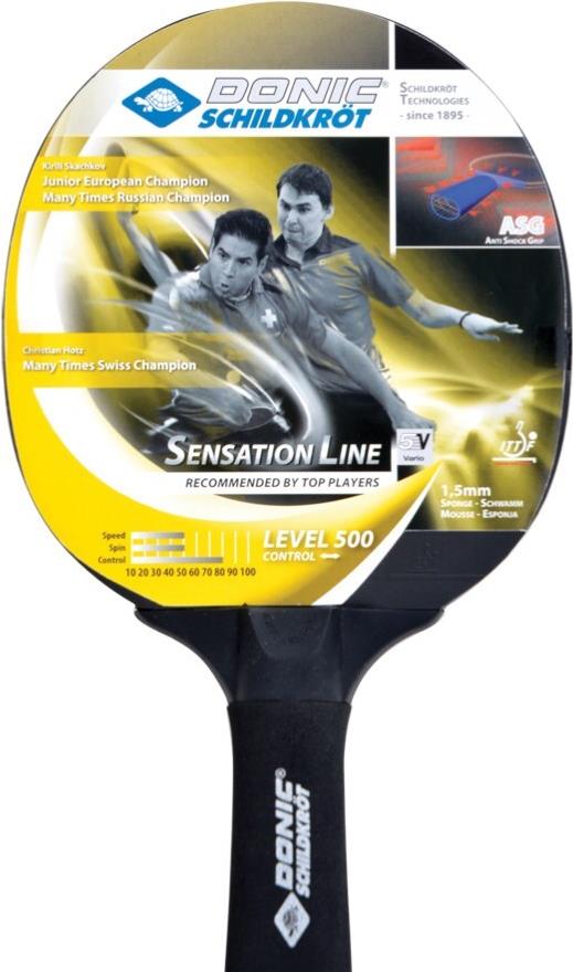 Schläger, Tischtennisschläger Donic Sensation 500 (714402)