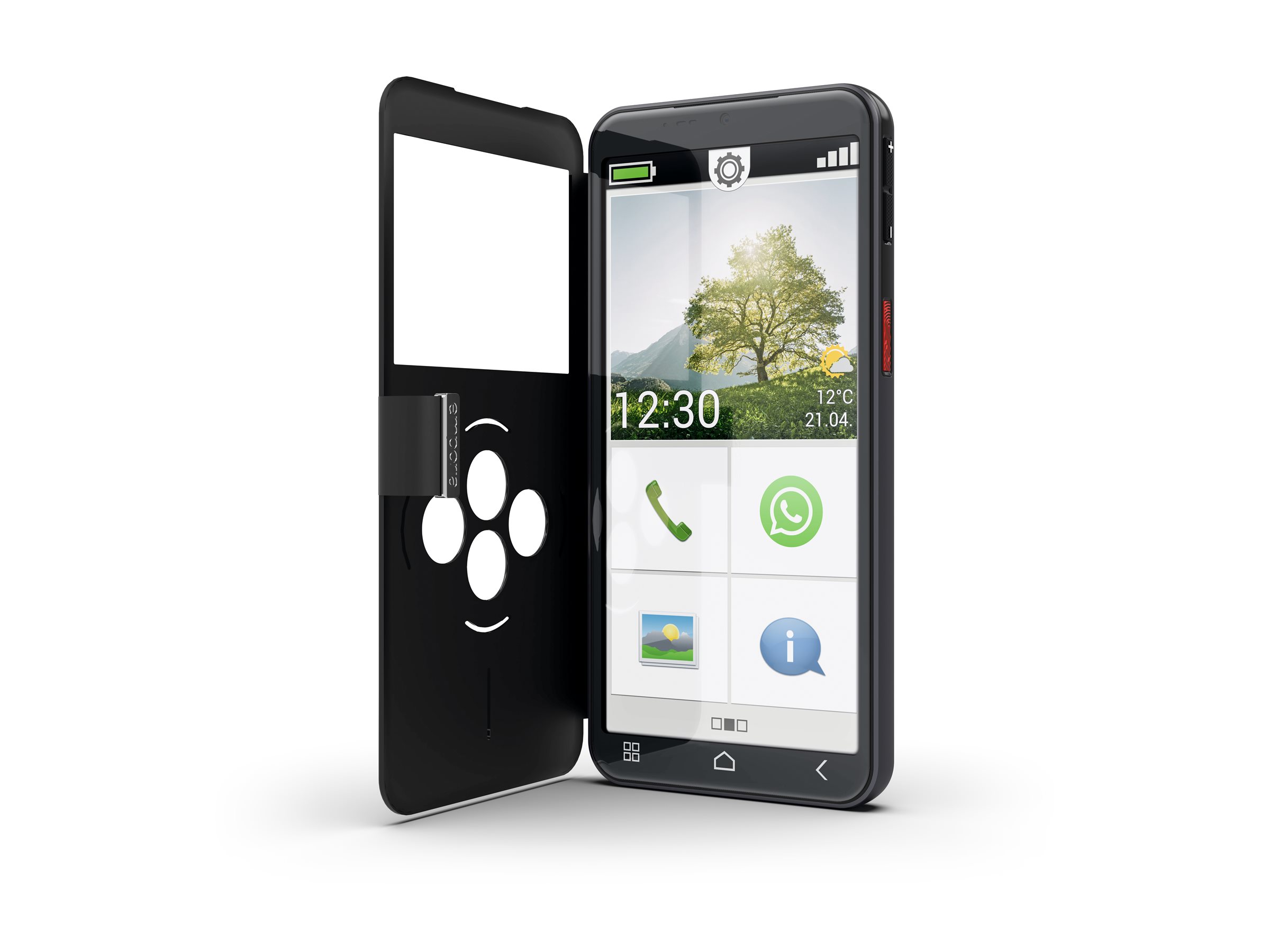 Emporia emporiaSMART.7lite 5,45" Smartphone 6 GB RAM 128 GB Schwarz