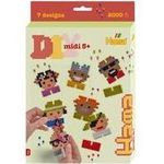 Hama Bügelperlen midi "Pixel 8", Geschenkpackung Durchmesser Bügelperle midi: 5,0 mm - 1 Stück (3451)