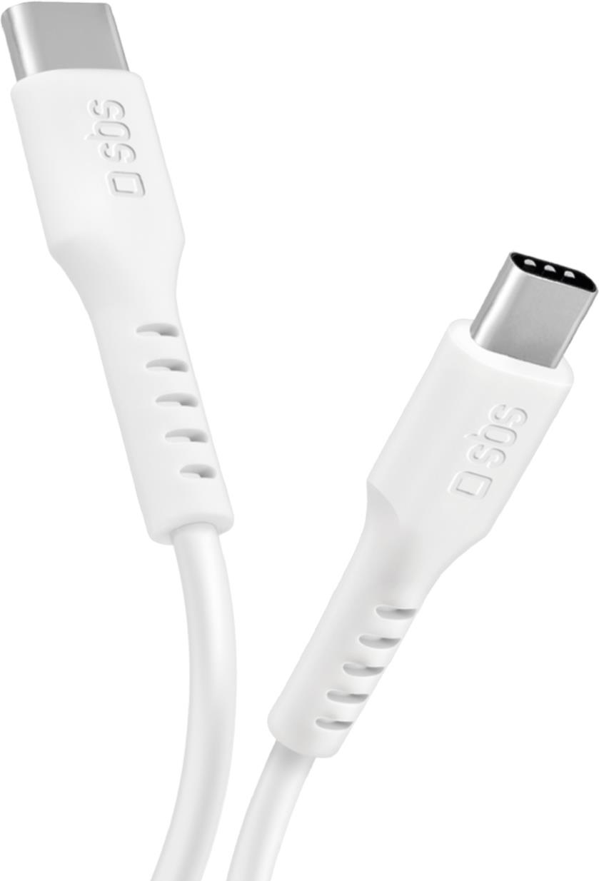 SBS TECABLETCC10W USB Kabel USB 2.0 1 m USB C Weiß (TECABLETCC10W)
