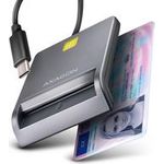 AXAGON CRE-SM3TC USB-C Kartenleser - 1.2m Kabel (CRE-SM3TC)