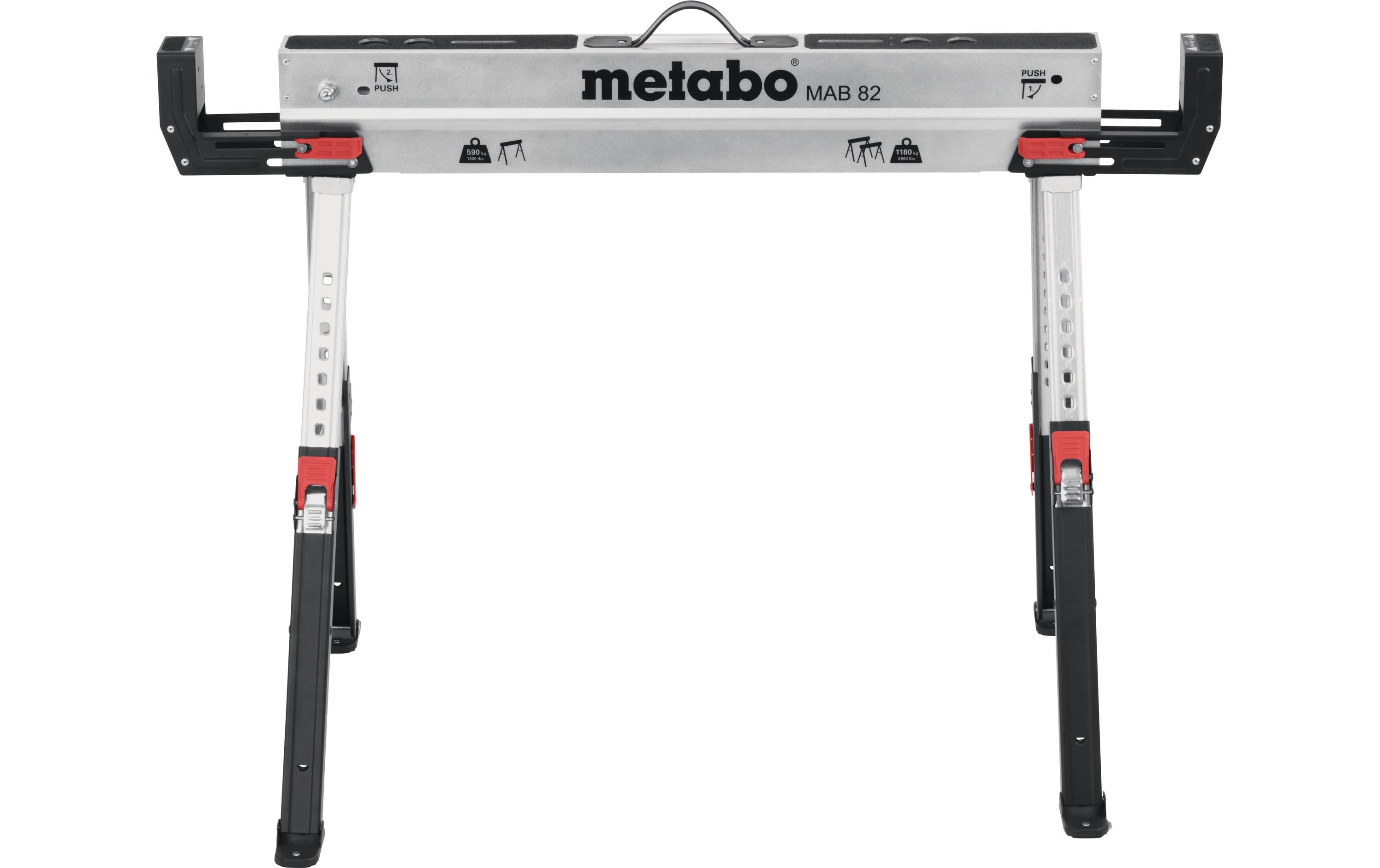 Metabo Arbeitsbock-Set MAB 82 Schwarz