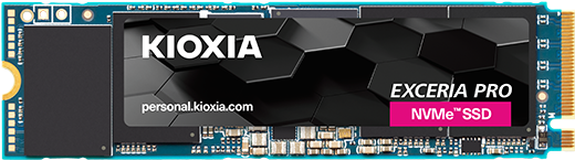 KIOXIA EXCERIA PRO 2TB m.2 NVMe 2280 PCIe 3.0 Gen4 (LSE10Z002TG8)