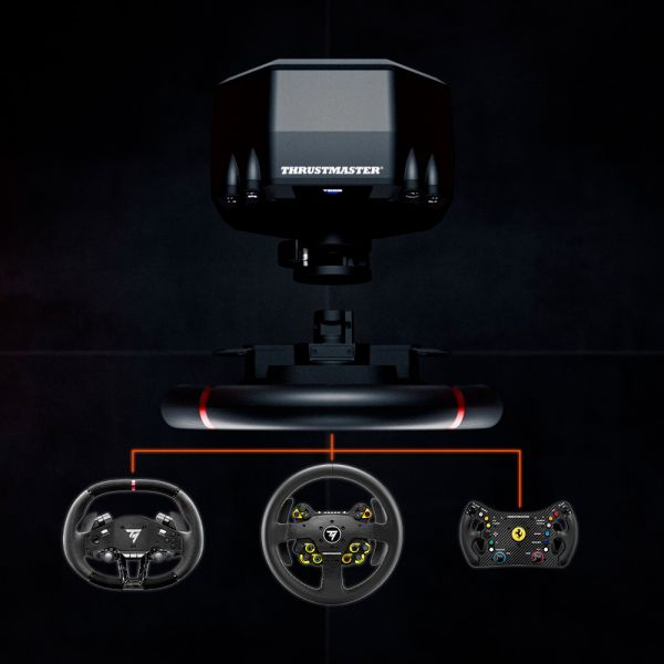 Thrustmaster T598-P Direct Drive Force Feedback Lenkrad Schwarz, Rot