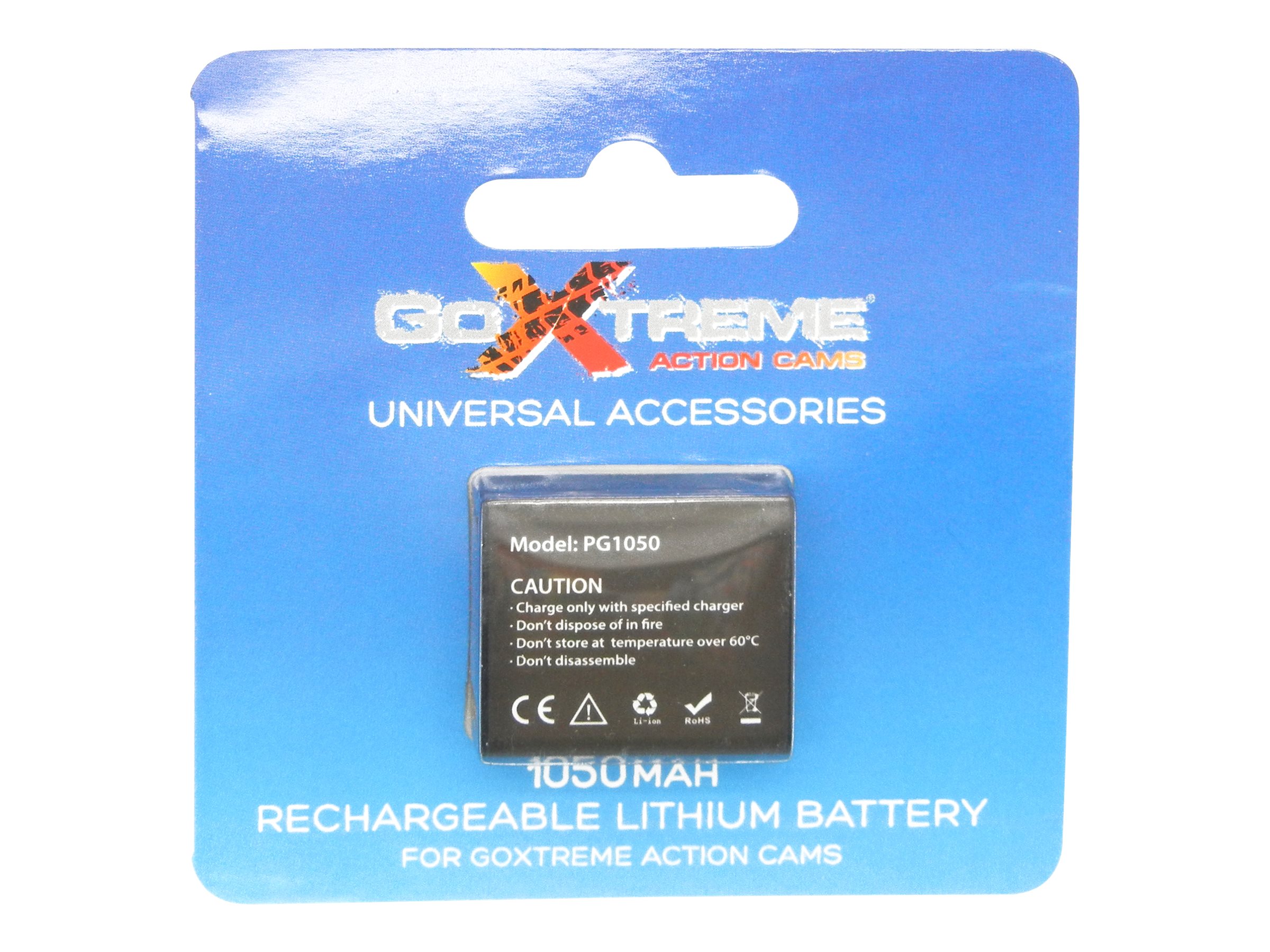 Easypix PG1050 Li-Ion Akku 1050 mAh Schwarz
