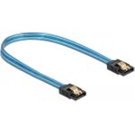 DeLOCK SATA 6 Gb/s Cable UV glow effect (82121)