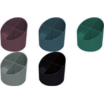 helit Multiköcher "the green cross", 4 Fächer, grün aus recyceltem Kunststoff (mindestens 80% Post-Consumer - 1 Stück (H6790252)