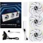 Lian Li UNI FAN TL Wireless LCD Lüfter ARGB PWM 3er-Pack inkl. Controller - 120 mm (12TLLCD1W3W)