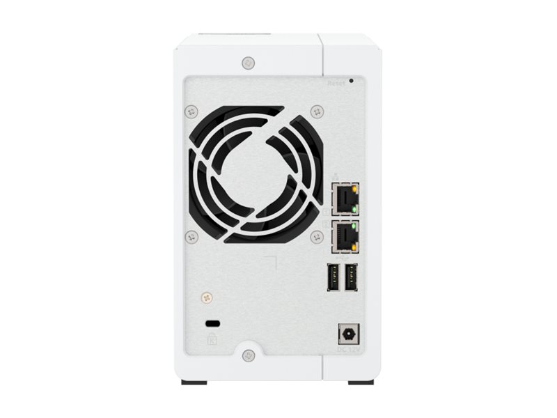 QNAP TS-216G NAS-Server 2 Schächte 4 GB RAM 2,5 Gigabit Ethernet Schwarz