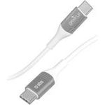 SBS GreenLine USB-C zu USB-C Kabel 1,5m weiß (GRECABLETCTC15W)