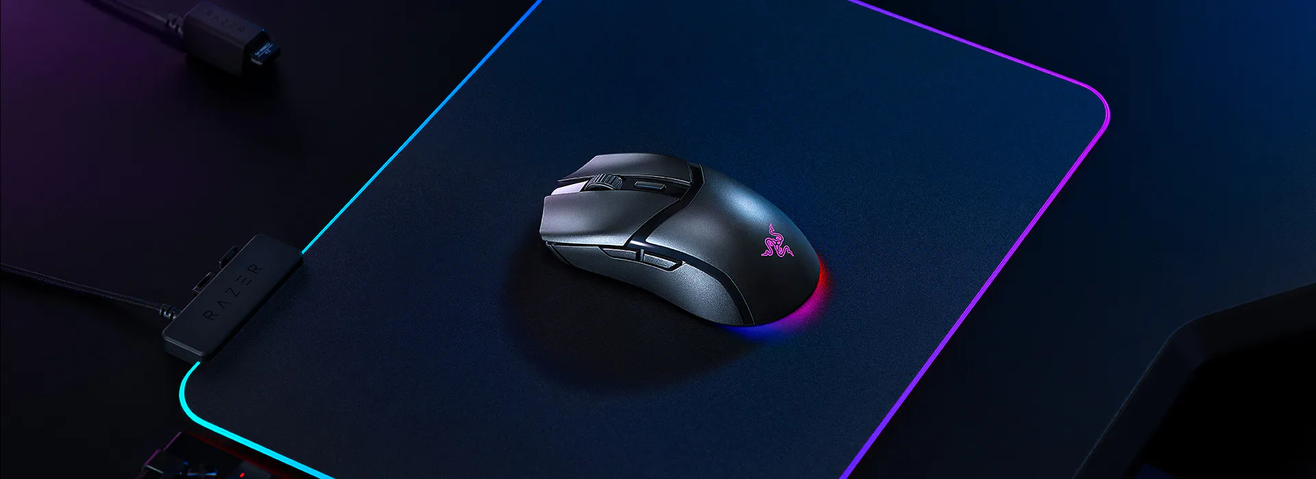 Razer Cobra HyperSpeed Kabellose Gaming-Maus 26000 DPI 9 Tasten Schwarz