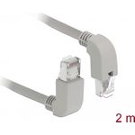 DeLOCK Patch-Kabel RJ-45 (M) nach oben gewinkelt bis RJ-45 (M) nach unten gewinkelt (85872)