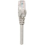 Intellinet Network Patch Cable, Cat6, 0,25m, Grey, CCA, U/UTP, PVC, RJ45, Gold Plated Contacts, Snagless, Booted, Lifetime Warranty, Polybag (739900)