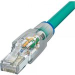 Phoenix Contact RJ45-SteckverbinderIP20 - CAT5e Stecker, geradePole: 8P8C VS-08-RJ45-5-Q/IP20 Grau I (1656725)