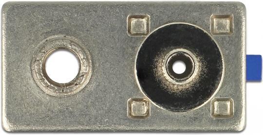 DeLOCK FAKRA C plug spring pin for crimping 1 prepunched hole (89743)