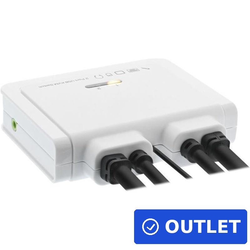 INLINE KVM-/Audio-/USB-Switch (63613I)