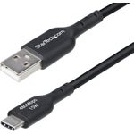 StarTech.com 6in (15cm) USB-A to USB-C Charging Cable, Charger Cord (USB2AC15CMBK)