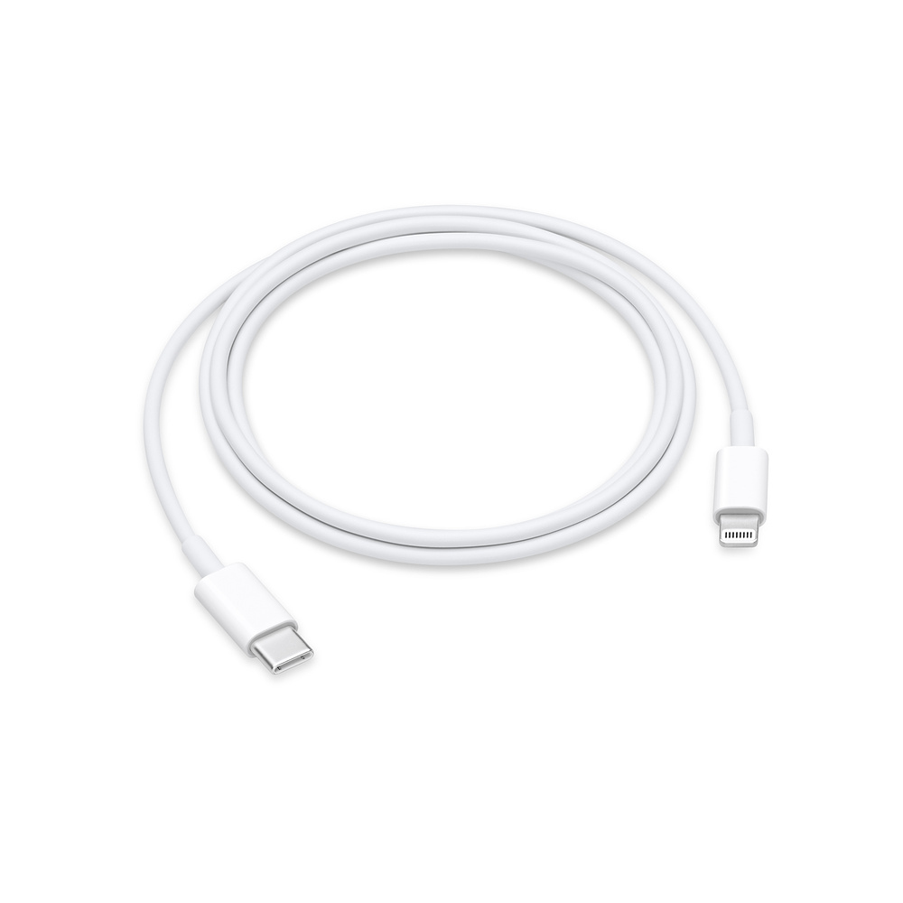 Apple Lightning-Kabel MQGJ2ZM/A USB-C auf Lightning 1 m Weiß