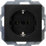 Kopp Einsatz Steckdose Paris Schwarz (matt) 923550080 (923550080)
