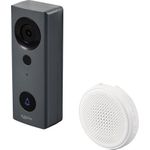 Sygonix IP-Video-Tuersprechanlage WLAN Funk Grau Weiß (SY-6721068)