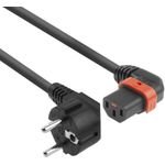 ACT AK5259 Stromkabel Schwarz 2 m CEE7/7 C13-Koppler (AK5259)