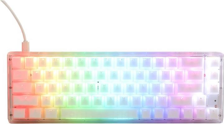 DUCKYCHANNEL Ducky One 3 Aura White SF Gaming DE-Layout, RGB, Hot Swap, Kailh Jellyfish Yellow