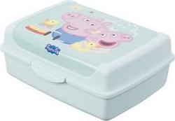 keeeper Brotdose carla midi "peppa pig", 1,0 L, aquamarine Deco-Click-Box midi, PP, praktischer Verschluss, - 1 Stück (1070562433600)