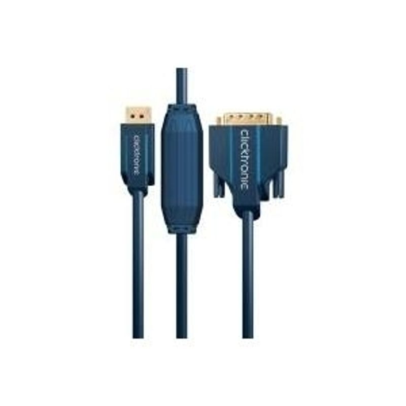 ClickTronic 70731 DVI-D DisplayPort Männlich/weiblich