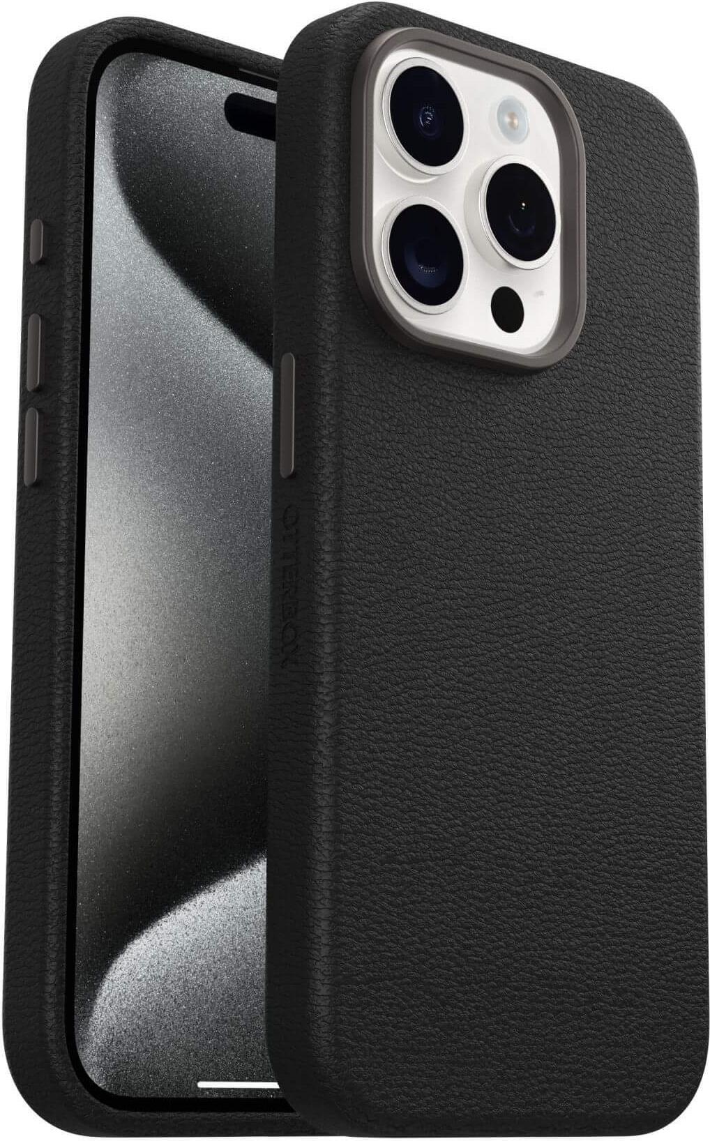 OtterBox Symmetry Cactus for MagSafe Series für Apple iPhone 15 Pro - Noir Ash (77-95749)