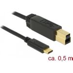 DeLOCK USB-Kabel USB Type C zu USB Typ B (83674)