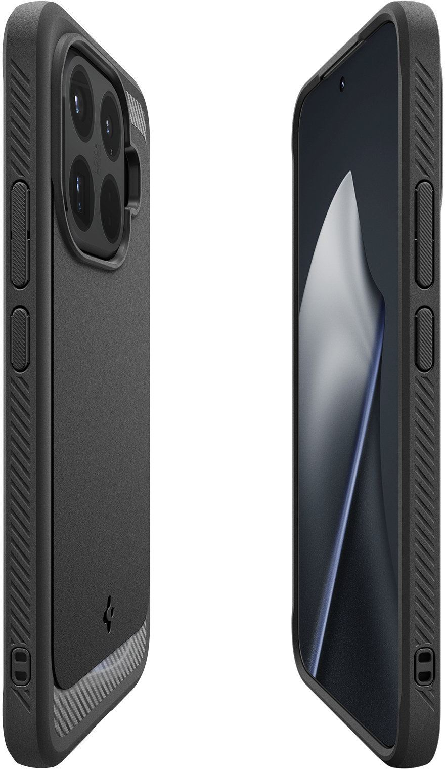 Spigen Rugged Armor Handyhülle für Xiaomi 15T Pro 6.83" Schwarz