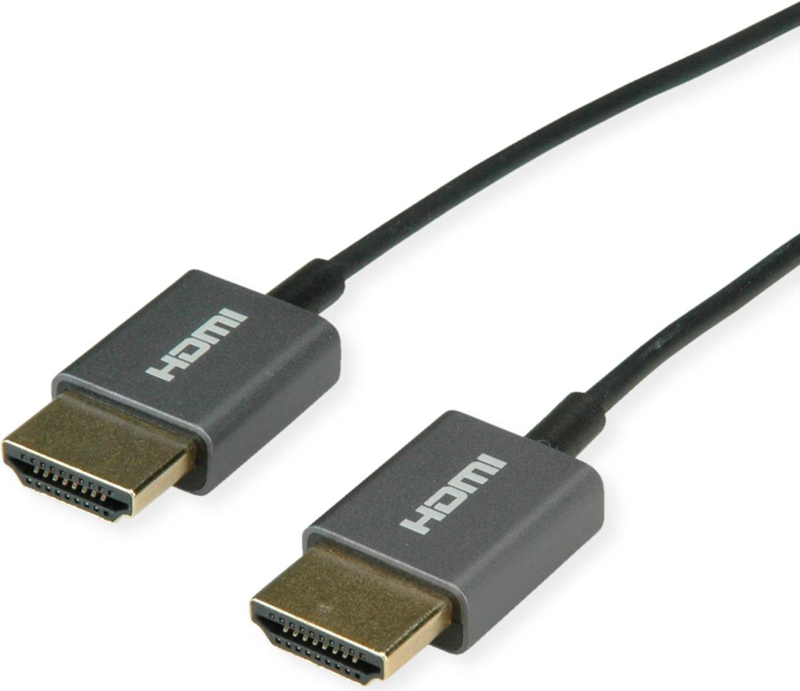 ROLINE HDMI-Koaxialkabel ultraschlank 8K60 ST/ST (11.04.5937)