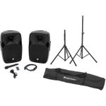 OMNITRONIC Set XFM-212AP + Boxenhochständer MOVE MK2 (20000564)