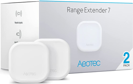Aeotec Range Extender 7 (Doppelpack), Z-Wave Plus V2 (AEOEZW189_PCS2)