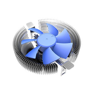 PCCOOLER E90 CPU-Kühler 8 cm 1000-2000 RPM Blau