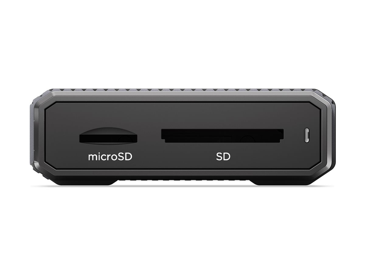 SanDisk Professional PRO-READER Kartenleser USB-C 3.2 Gen 1 Schwarz, Silber