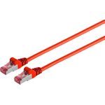 S/CONN maximum connectivity Netzwerkkabel-Patchkabel, cat 6A, S/FTP, PIMF, Halogenfrei, GHMT-ZERTIFIZIERT, rot, 20,0m (75726-AR)