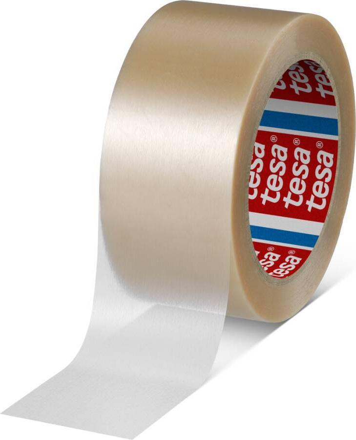 Tesa Verpackungsband, 50mm x 66m, Braun (04100 50MM X 66 M BROWN)