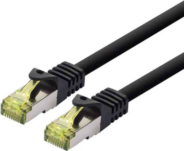 LOGON TCR6ASS070BL Netzwerkkabel Schwarz 7 m Cat6a S/FTP (S-STP) (TCR6ASS070BL)