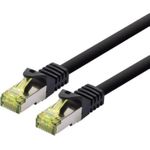 LOGON TCR6ASS070BL Netzwerkkabel Schwarz 7 m Cat6a S/FTP (S-STP) (TCR6ASS070BL)
