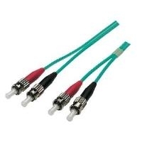 Patchkabel LWL Duplex OM4 (Multimode, 50/125) ST/ST, 10m, Good Connections® (LW-810ST4)