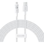 Baseus Gem USB zu IP 2.4A Schnellladekabel 2 m Weiß (P10373003211-01)