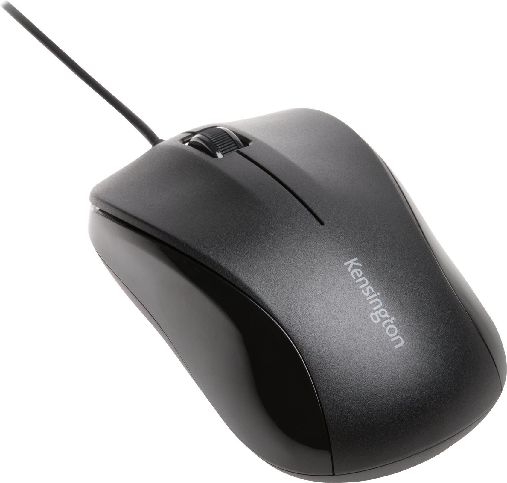 Kensington ValuMouse Kabelgebundene Maus USB Optisch 3 Tasten Schwarz