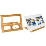 WEDO Buchständer, aus Bambus mit Metall-Scharnieren, Schräglage 4-fach verstellbar (211 3107)